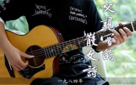 父亲写的散文诗指弹谱-许飞/李健-吉他独奏谱-教学视频