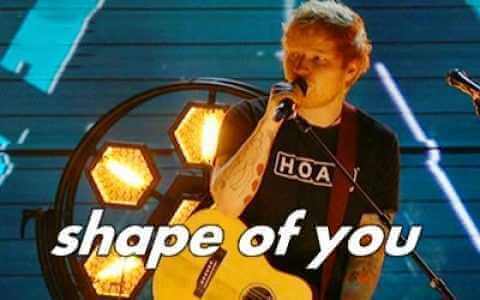 Shape of You吉他谱-Ed Sheeran-C调弹唱谱-完整版