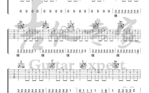 小人物吉他谱-赵雷-《小人物》C调弹唱六线谱-高清图片谱