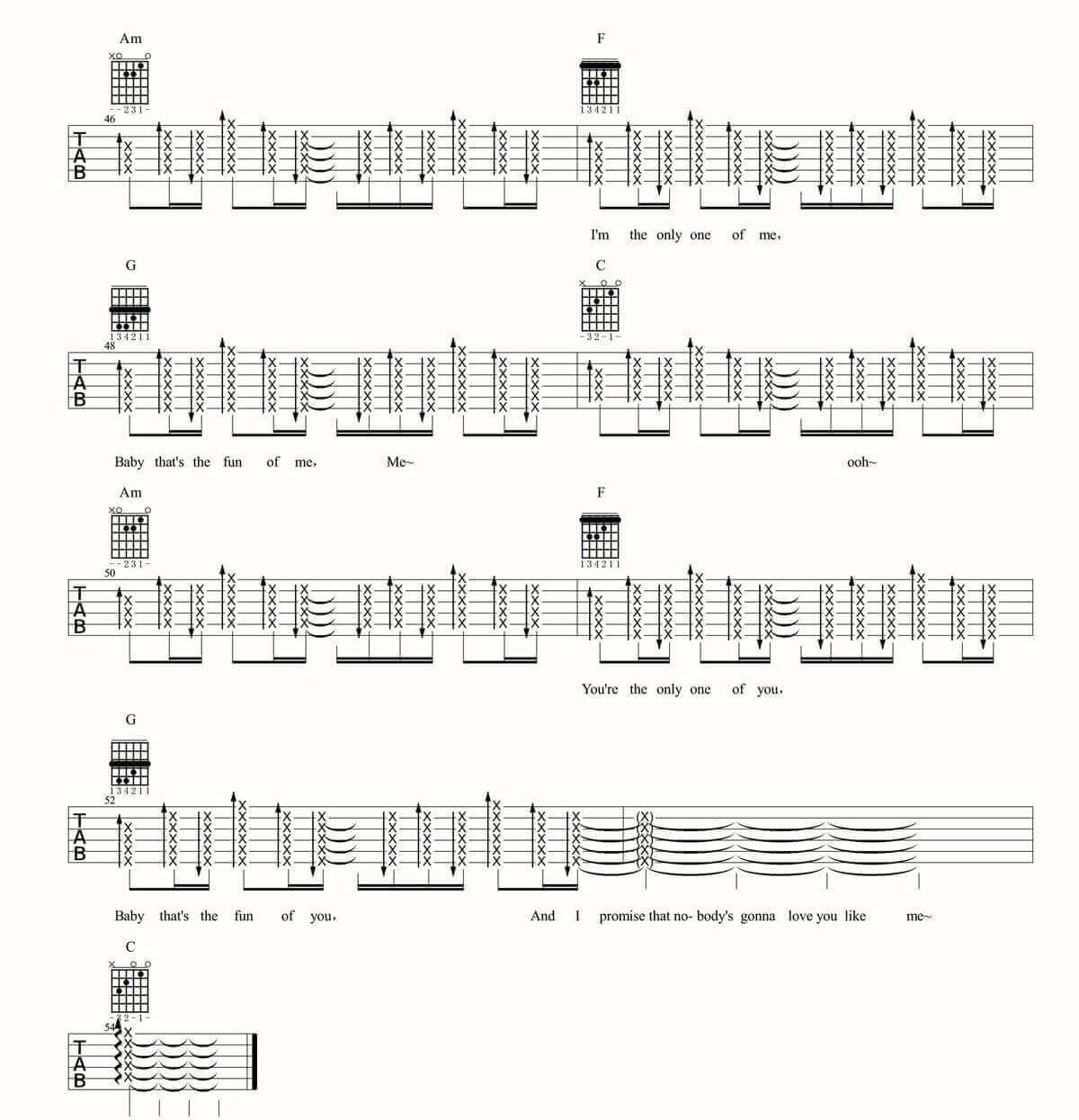 Me吉他谱-Taylor Swift-《Me》C调原版弹唱六线谱-高清图片谱插图8